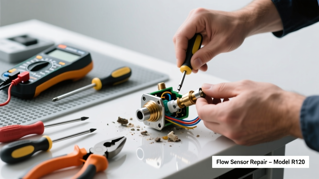 Fixing a Failed Tankless Water Heater Flow Sensor