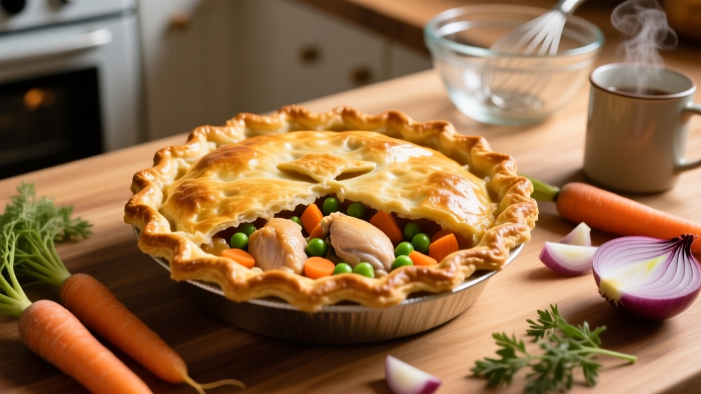 Air Fryer Thawed Pot Pie: Crispy, Golden & Done in 18 Min