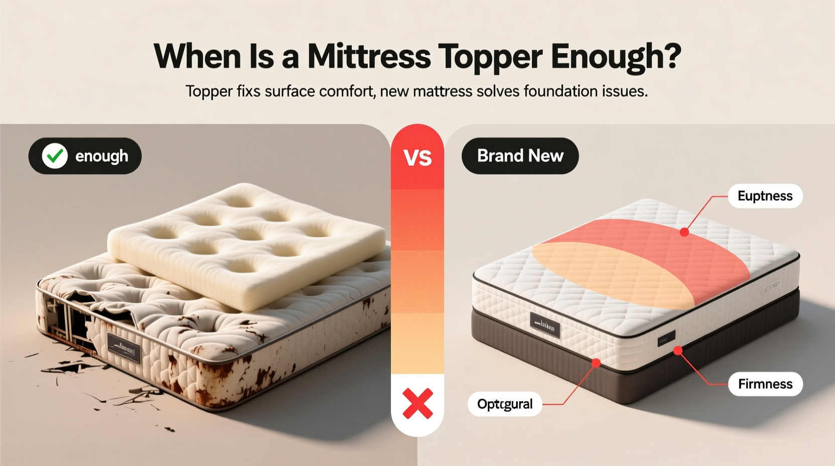 mattress topper vs new mattress when is a topper enough to fix comfort issues