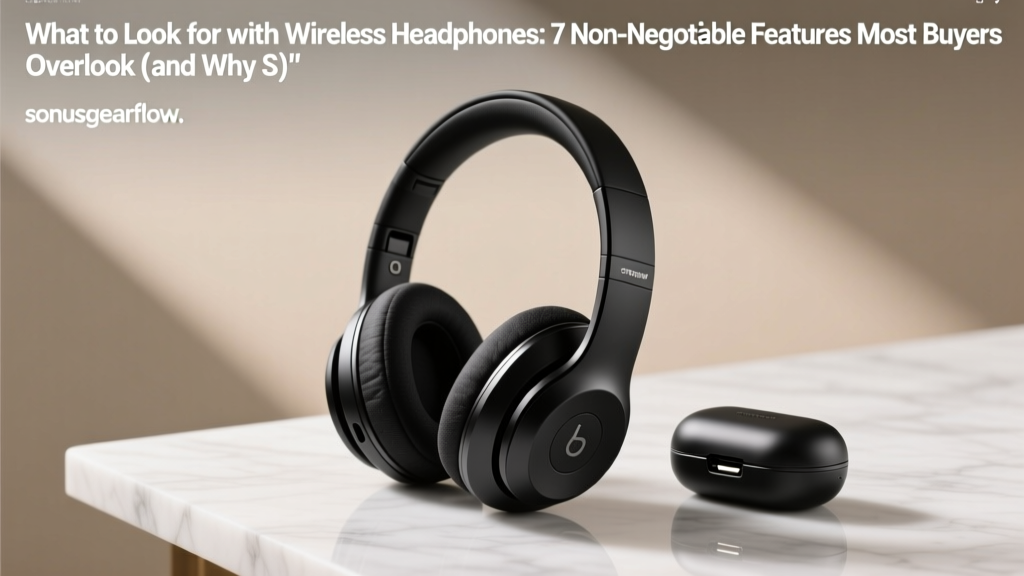 Wireless Headphones: 7 Engineer-Vetted Must-Have Features