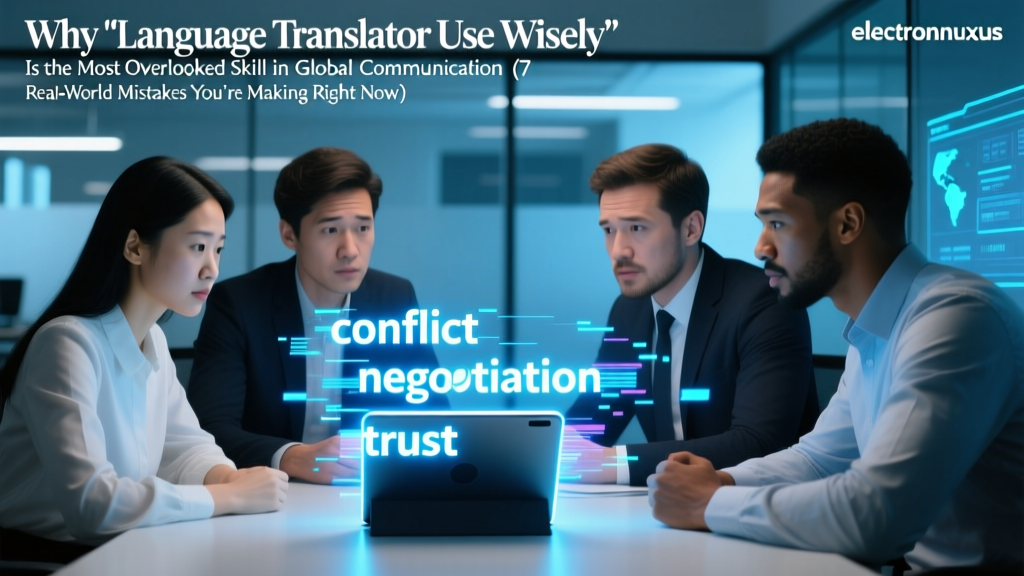 Why 'Language Translator Use Wisely' Is the Most Overlooked Skill in Global Communication (7 Real-World Mistakes You’re Making Right Now)