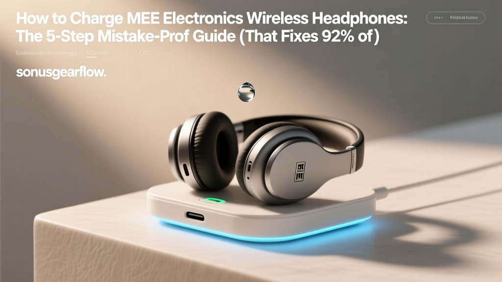 How to Charge MEE Wireless Headphones (2026)
