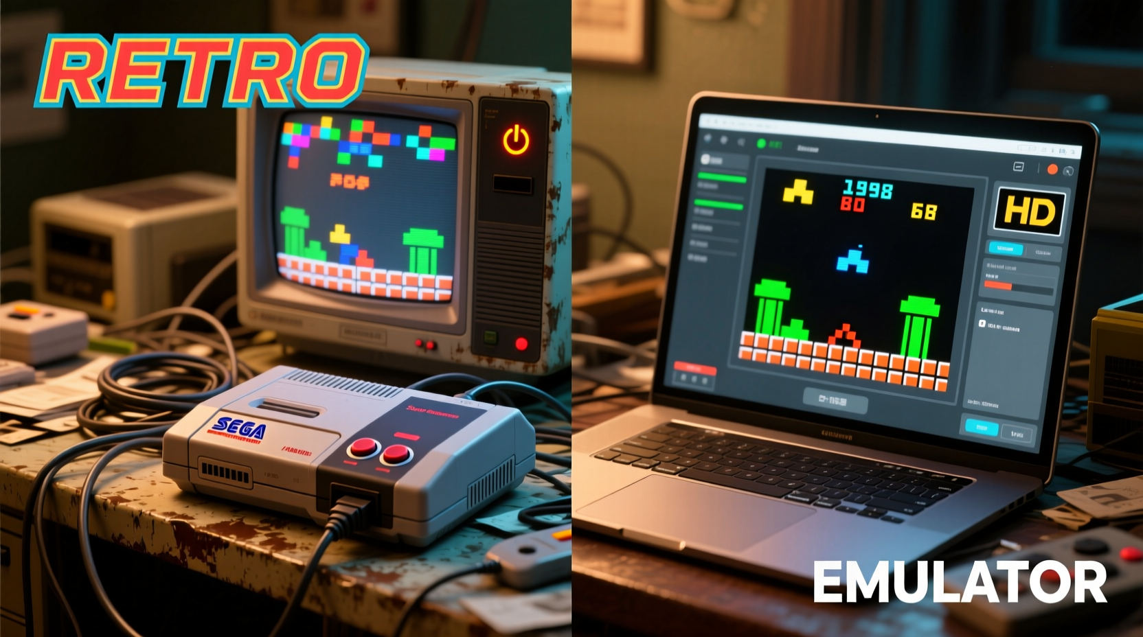 retro gaming console vs modern emulator which delivers the authentic nostalgia fix