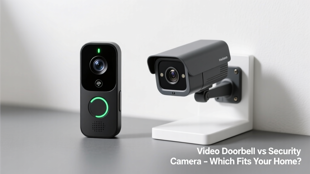 Video Doorbell vs Security Camera: Which Fits Your Home?