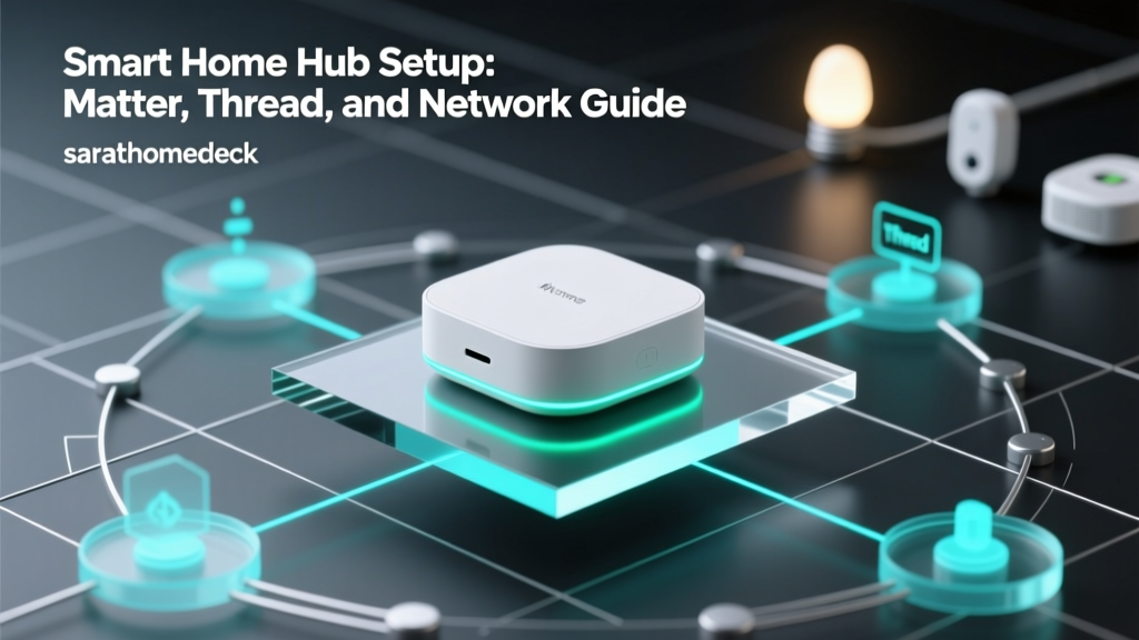 Smart Home Hub Setup: Matter, Thread, and Network Guide