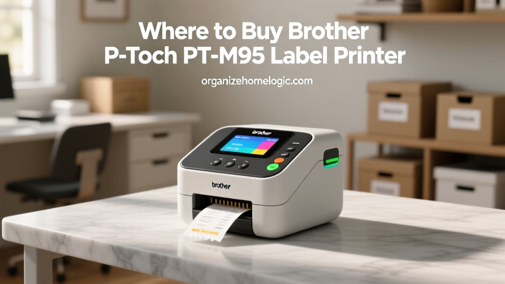 Where to Buy Brother P-Touch PT-M95 Label Printer