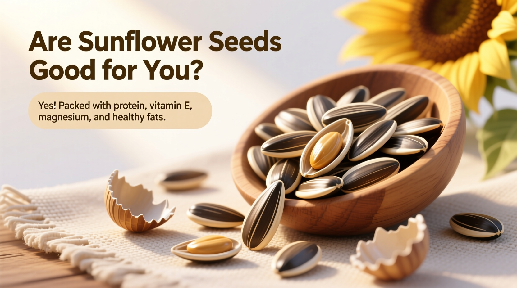 are sunflower seeds good for you