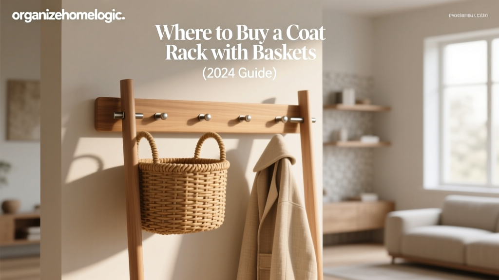 Where to Buy a Coat Rack with Baskets (2024 Guide)