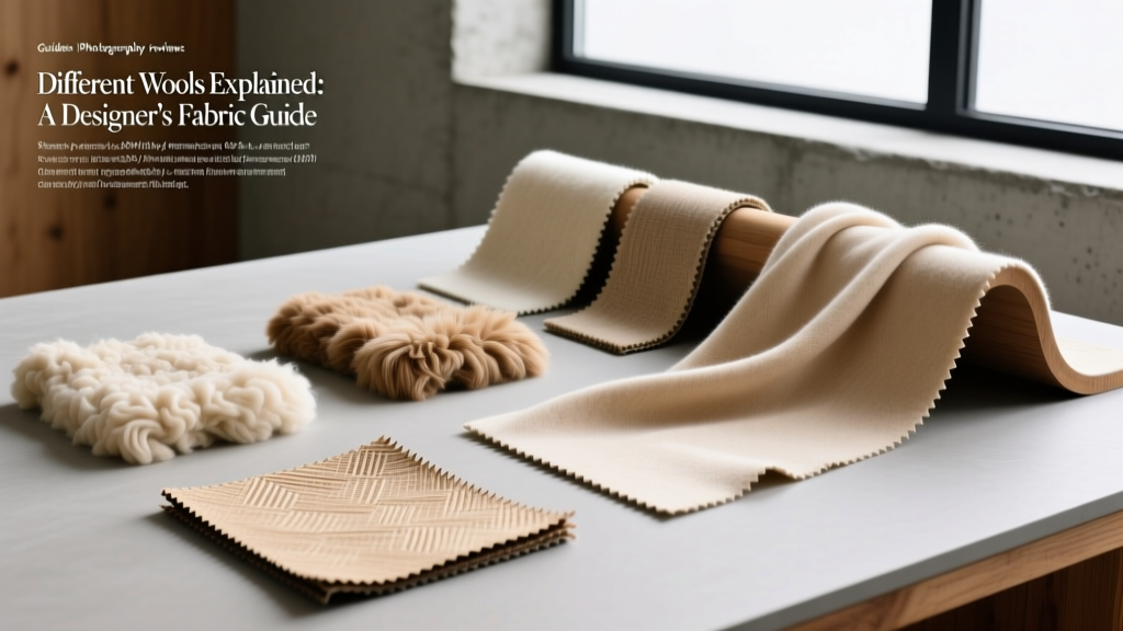 Different Wools Explained: A Designer’s Fabric Guide