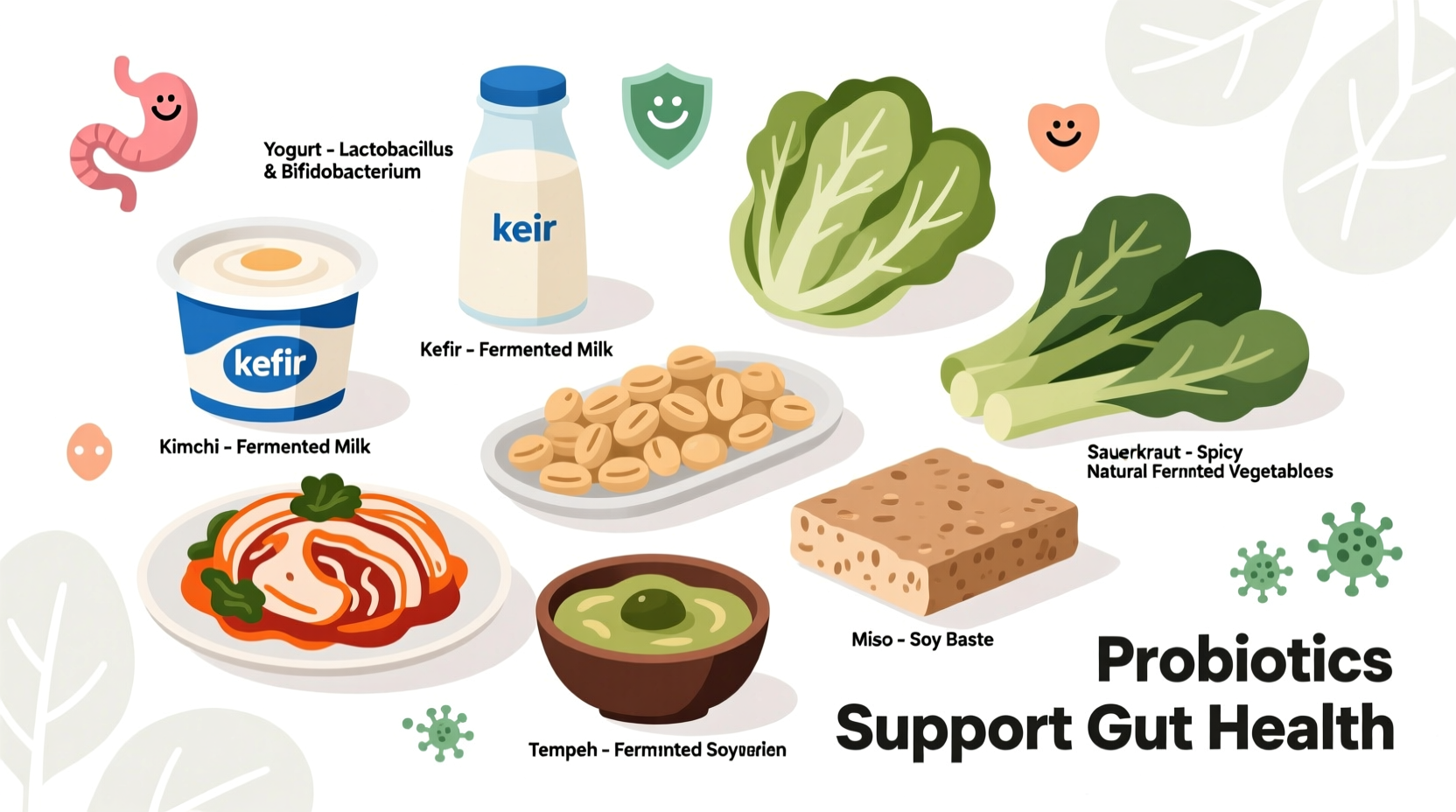 what foods contain probiotics