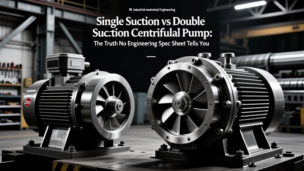 Single vs Double Suction Pumps: Radial Thrust & Reliability
