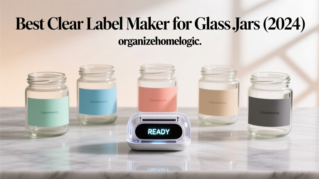 Best Clear Label Maker for Glass Jars (2024)