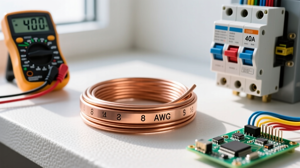 Correct Wire Gauge for 40 Amp Breaker: Sizing & NEC Rules