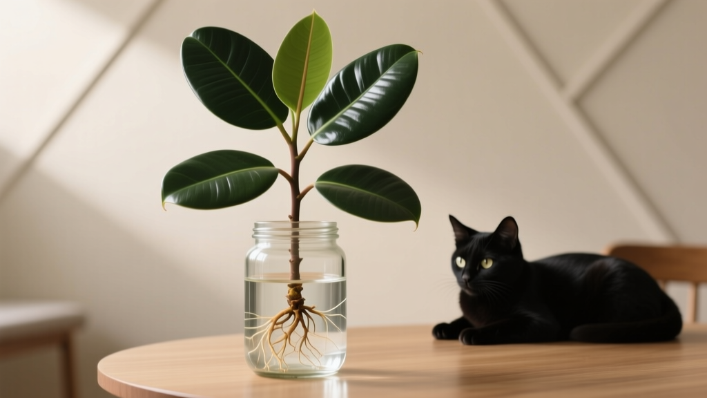 Rubber Plant Propagation in Water: Pet-Safe Guide