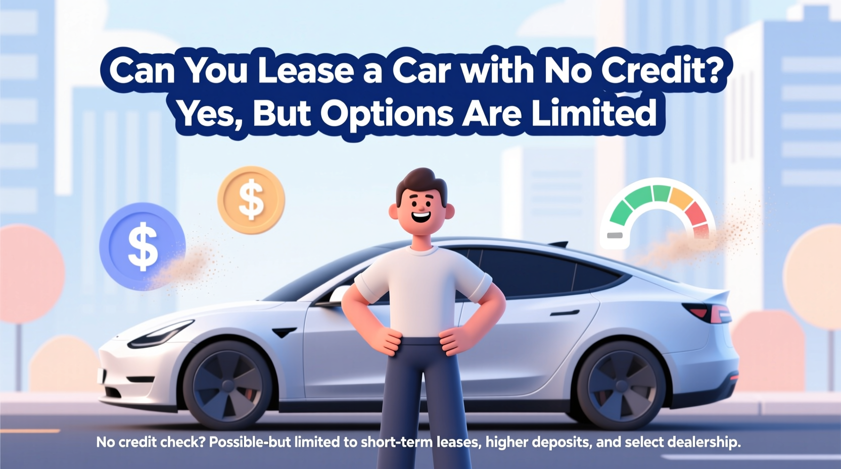 can you lease a car with no credit