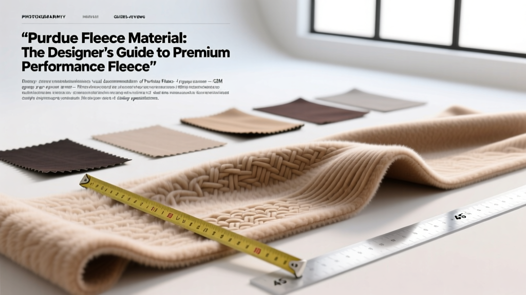 Purdue Fleece Material: The Designer’s Guide to Premium Performance Fleece