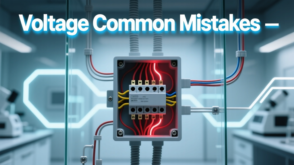 Voltage Common Mistakes: Real-World Errors That Cause Failures, Fires, and Costly Downtime
