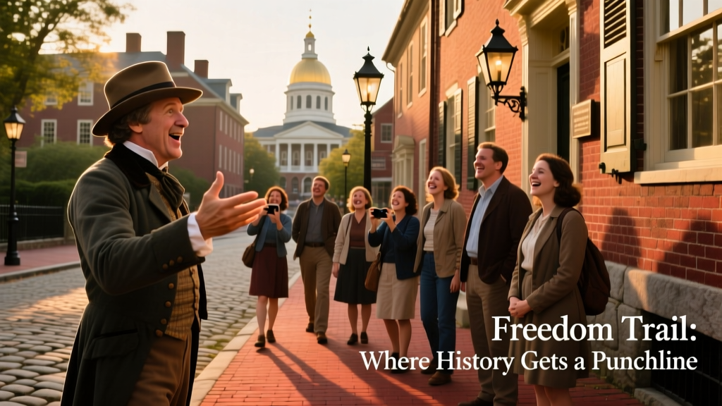 Walking The Historic And Hilarious Boston Freedom Trail Tour Story