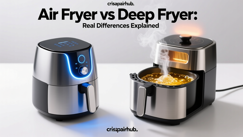 Air Fryer vs Deep Fryer: Real Differences Explained