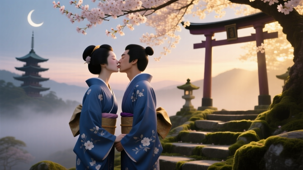 Kissing in Japanese: Cultural Dream Symbolism