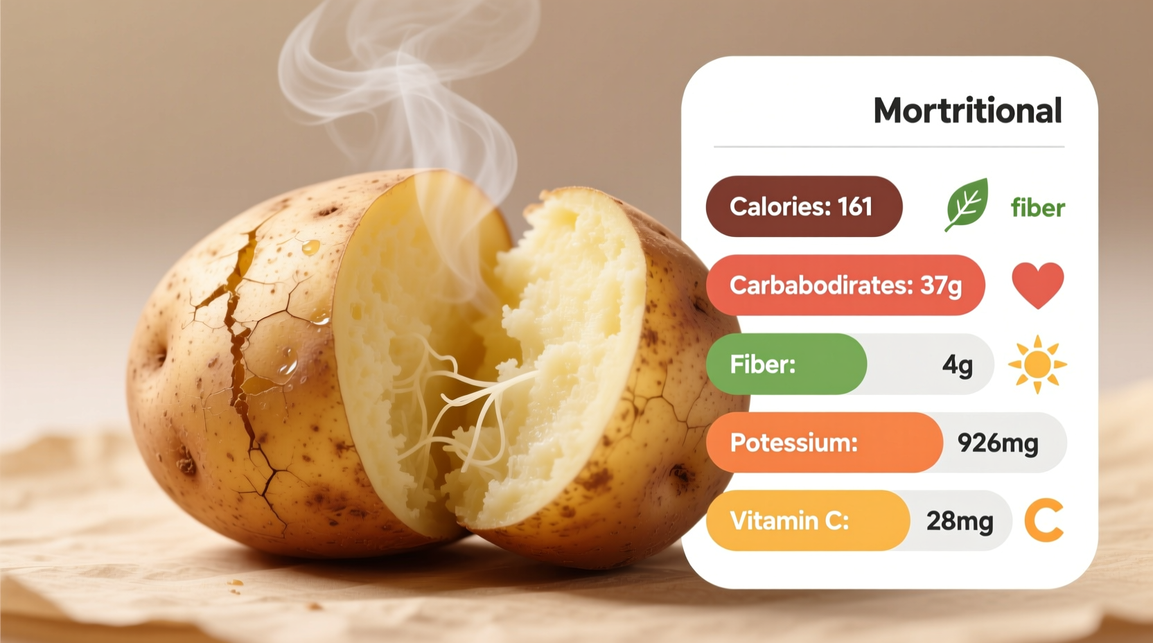 Baked Potato Nutrition Facts and Health Benefits