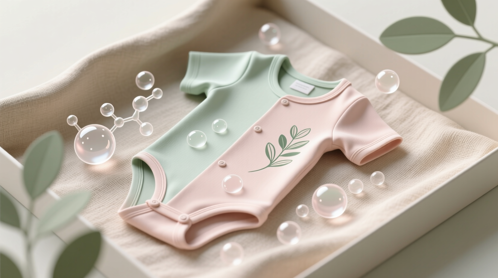 baby onesie vs toddler smock laundry science