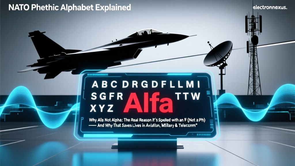 NATO Phonetic Alphabet Explained Why Alfa Not Alpha: The Real Reason It’s Spelled with an F (Not a Ph) — And Why That Saves Lives in Aviation, Military & Telecom