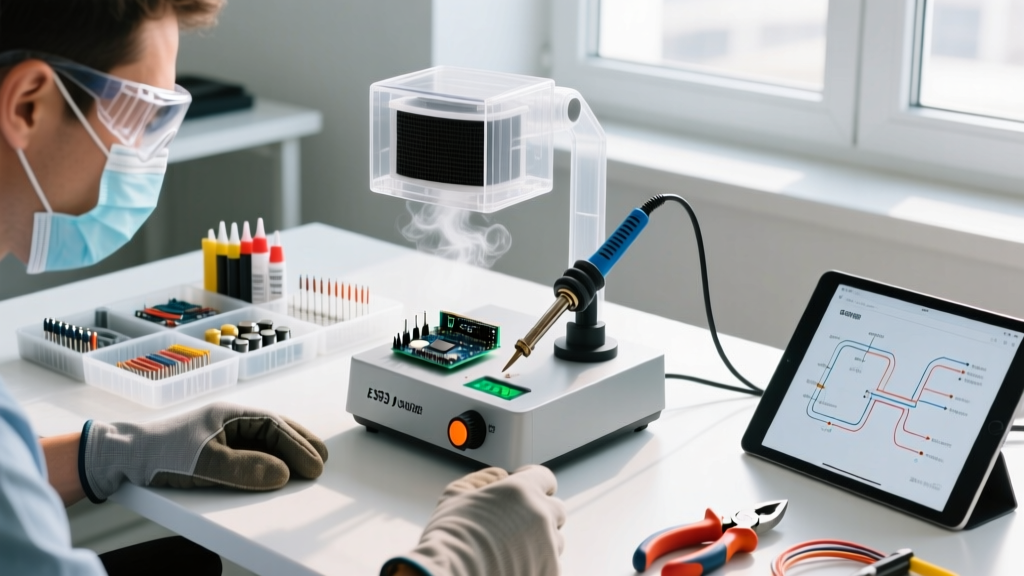 Complete Soldering Safety Guide: Fume Extraction, PPE & Setup