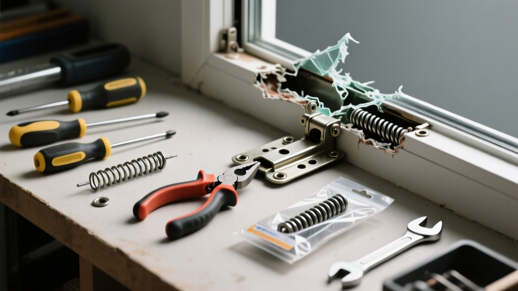 How to Replace a Broken Window Balance Spring
