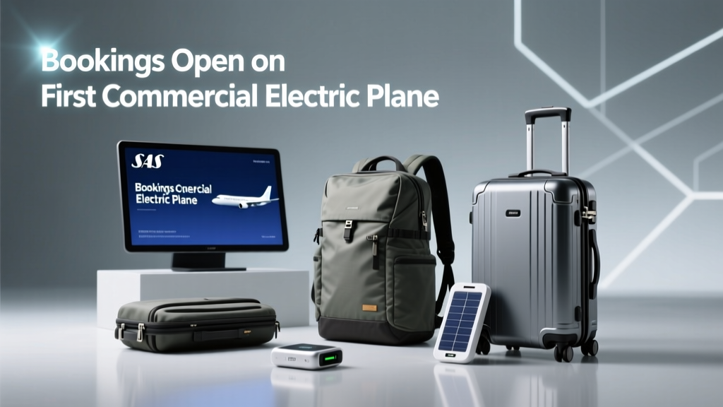 Bookings Open on SAS’s First Commercial Electric Plane: A Milestone in Sustainable Aviation