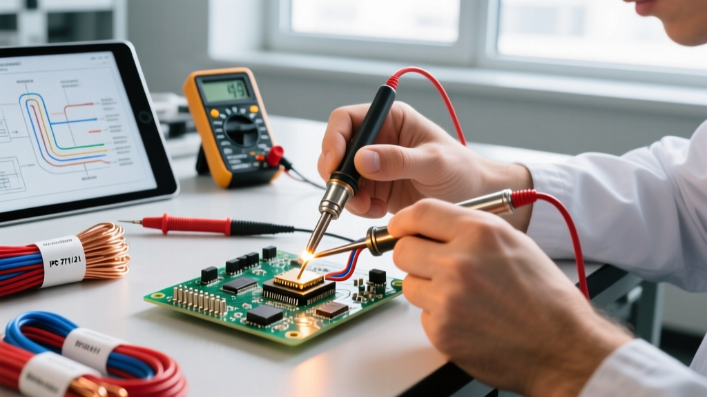 Industrial Jumper Soldering: IPC Standards and Wire Selection