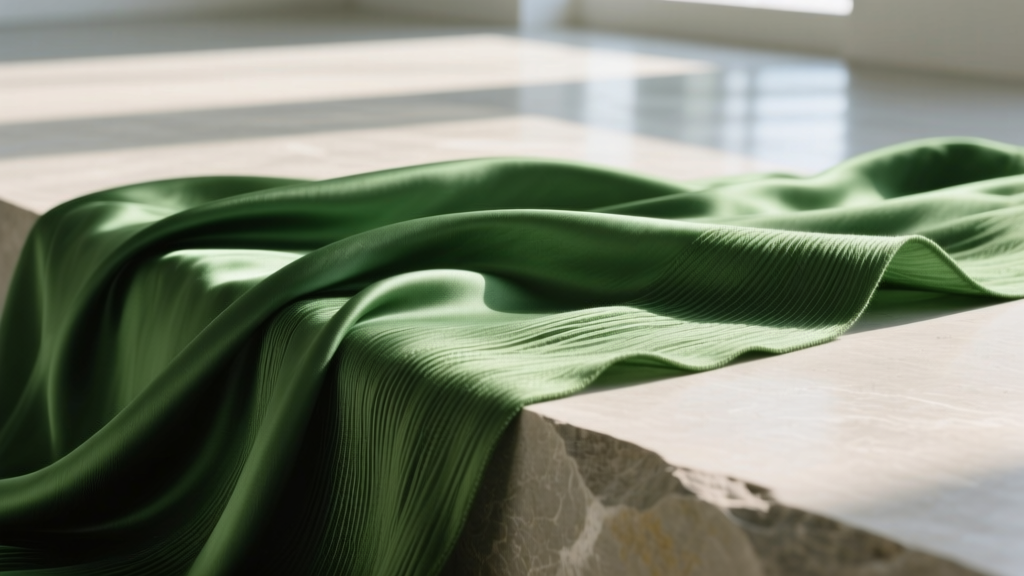 Green Silk Cloth: Sustainable Luxury, Woven Right