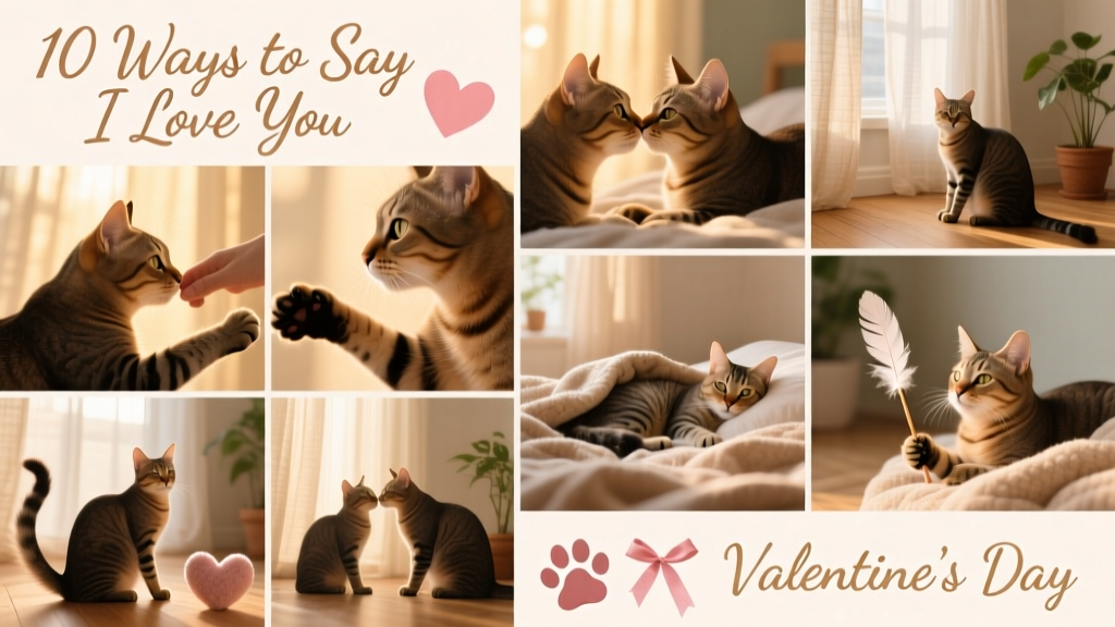 10 Ways to Show Your Cat How Much You Love Them This Valentine's Day