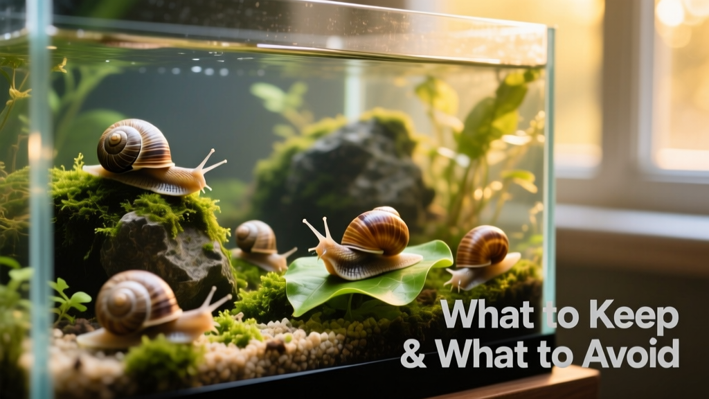 Aquarium Snails: What To Keep And What To Avoid