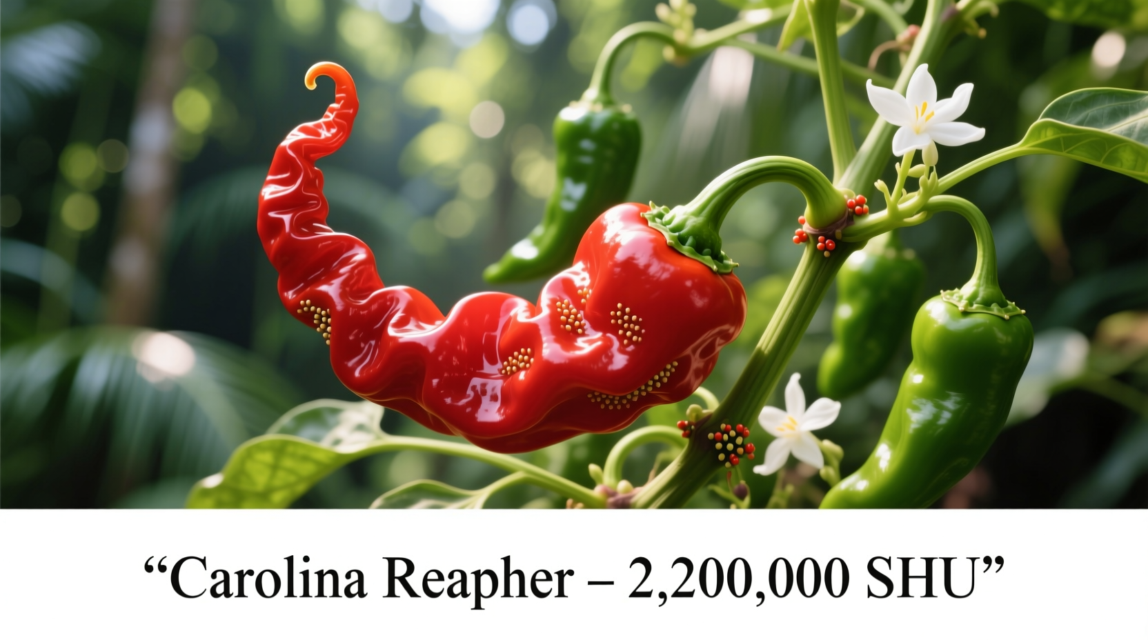 Carolina Reaper: World's Hottest Pepper Verified by Guinness