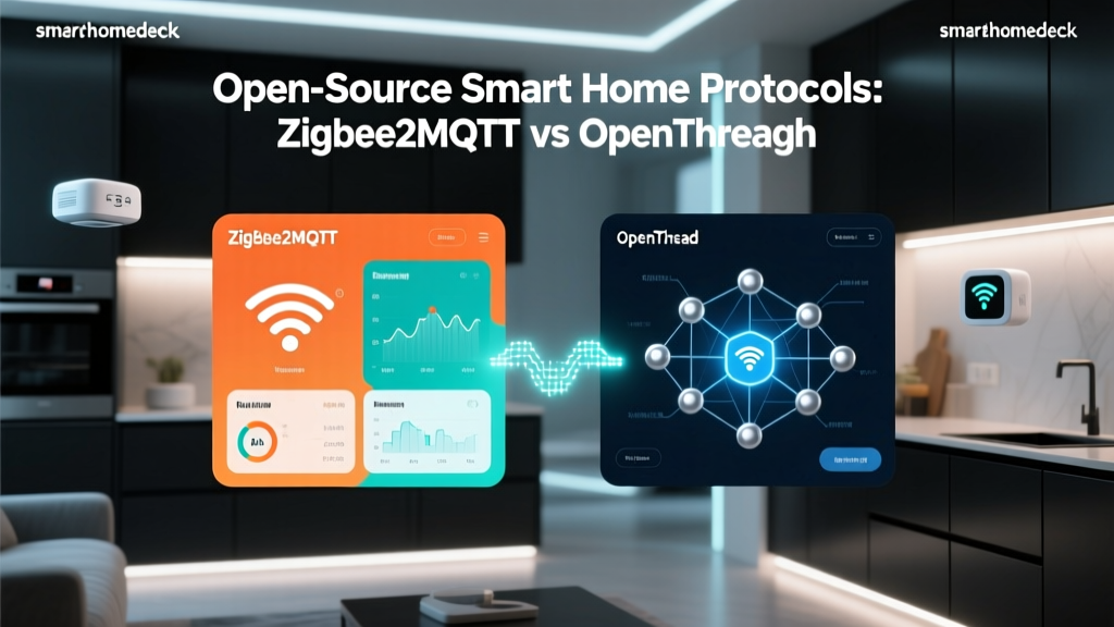 Open-Source Smart Home Protocols: Zigbee2MQTT vs OpenThread
