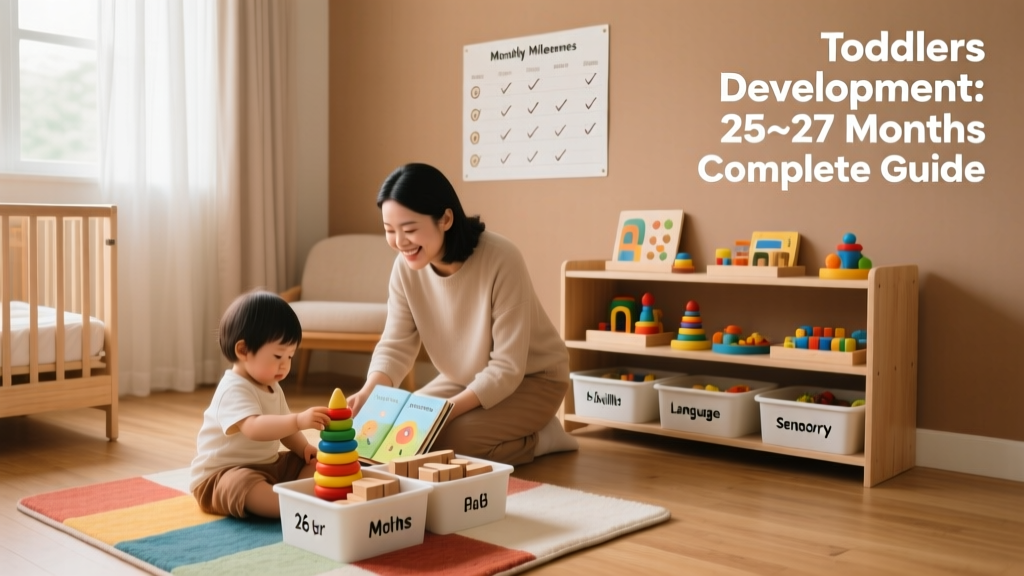 Toddlers Development 25 to 27 Months: Milestones, Red Flags, and Practical Parenting Strategies
