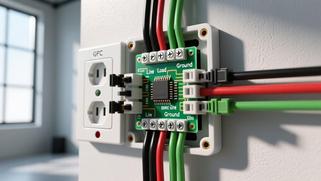 GFCI Plug Wiring Diagram Walkthrough: Line, Load, and Ground Paths