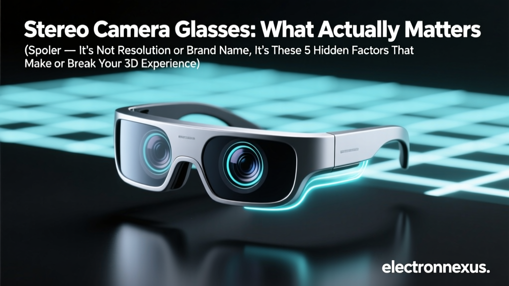 Stereo Camera Glasses: What Actually Matters (Spoiler — It’s Not Resolution or Brand Name, It’s These 5 Hidden Factors That Make or Break Your 3D Experience)