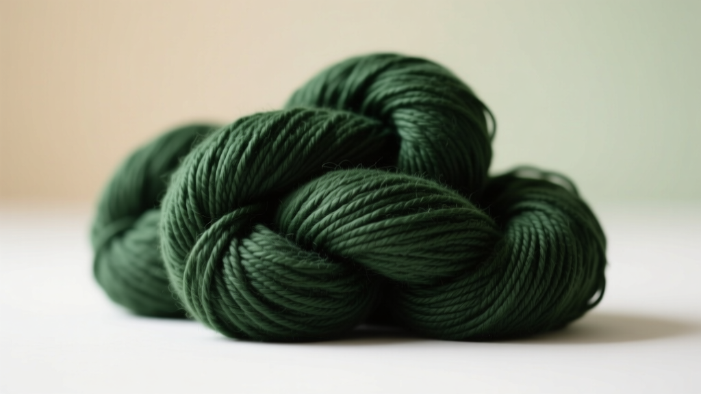 Dark Green Cotton Yarn: Cost-Smart Guide for Designers