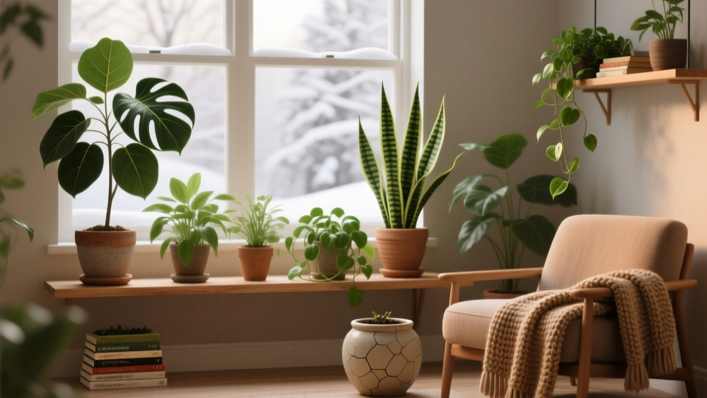 Winter Care for Slow-Growing Indoor Plants