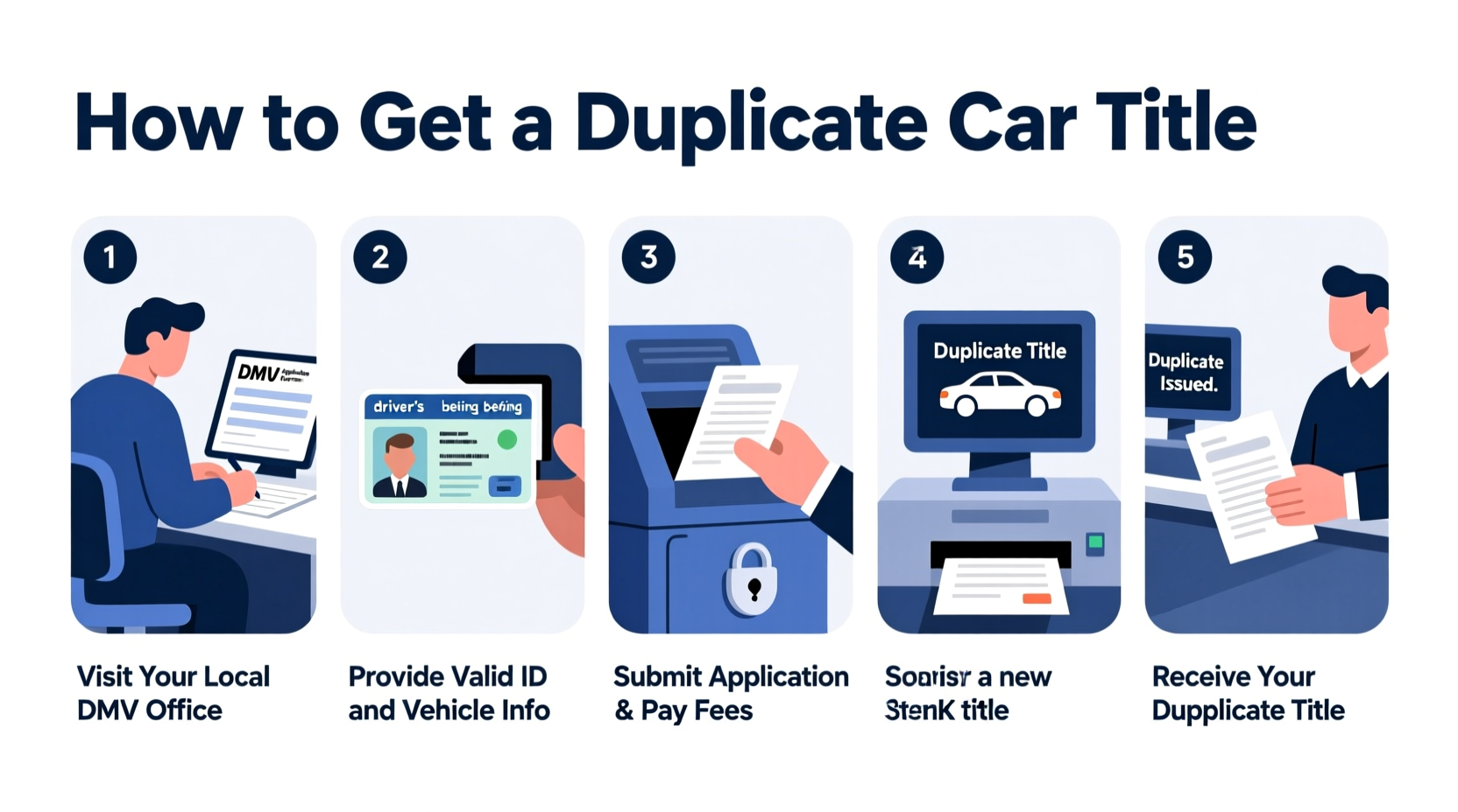how to get a duplicate of a car title