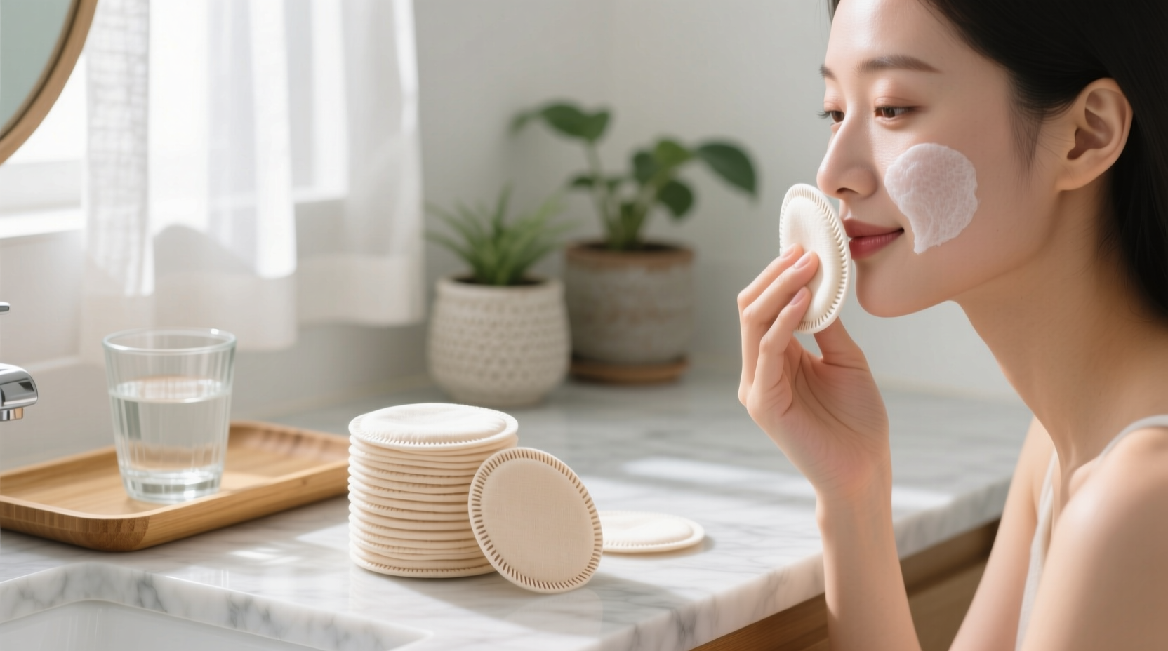 how to clean makeup remover pads without residue