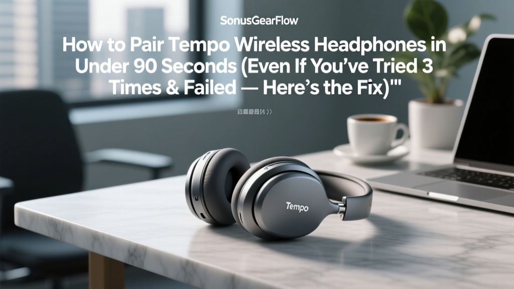 Tempo Wireless Headphones Pairing Guide (2026)