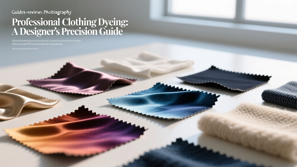 Professional Clothing Dyeing: A Designer’s Precision Guide