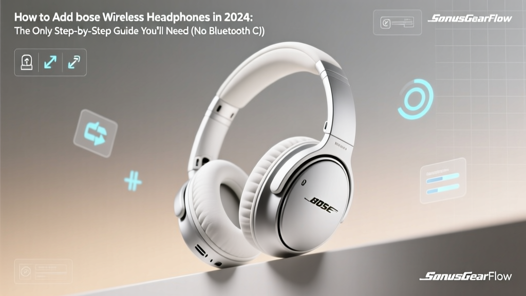 How To Add Bose Wireless Headphones (2026)
