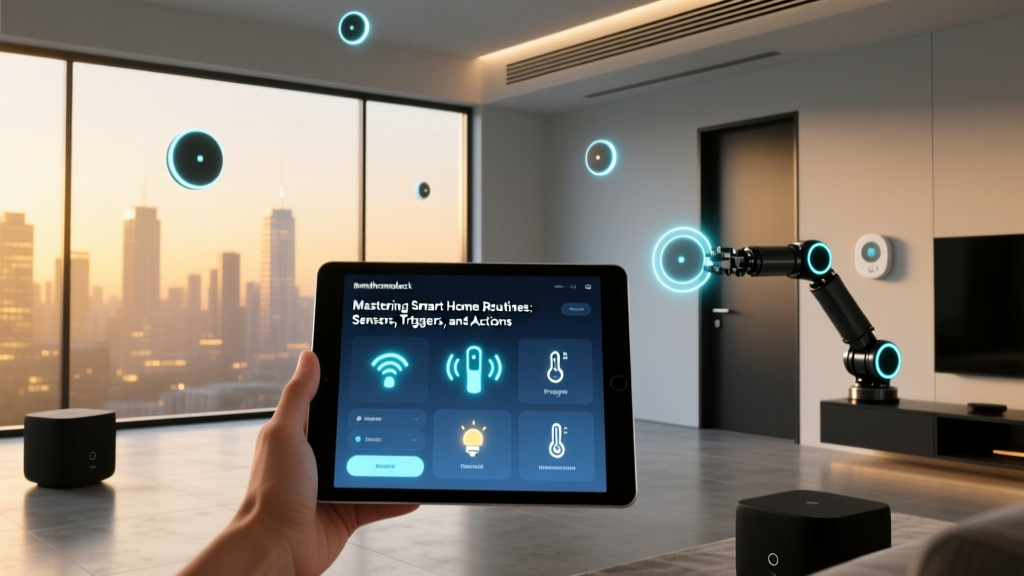 Mastering Smart Home Routines: Sensors, Triggers, and Actions