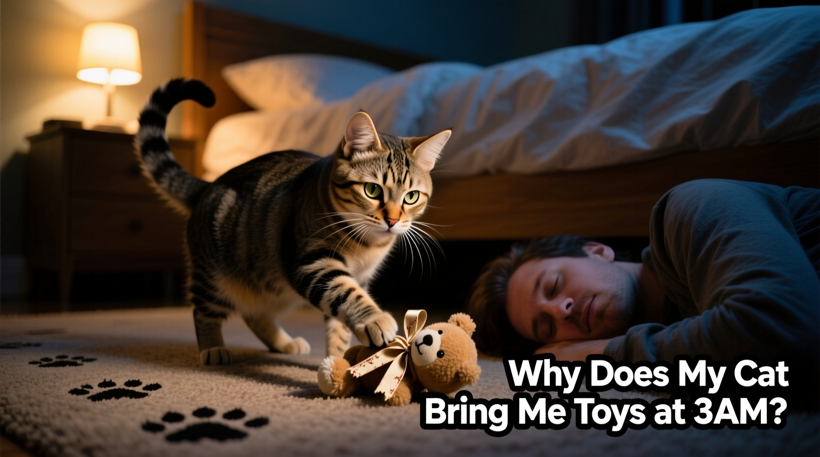 why does my cat bring me toys at 3am decoding feline gift giving behavior