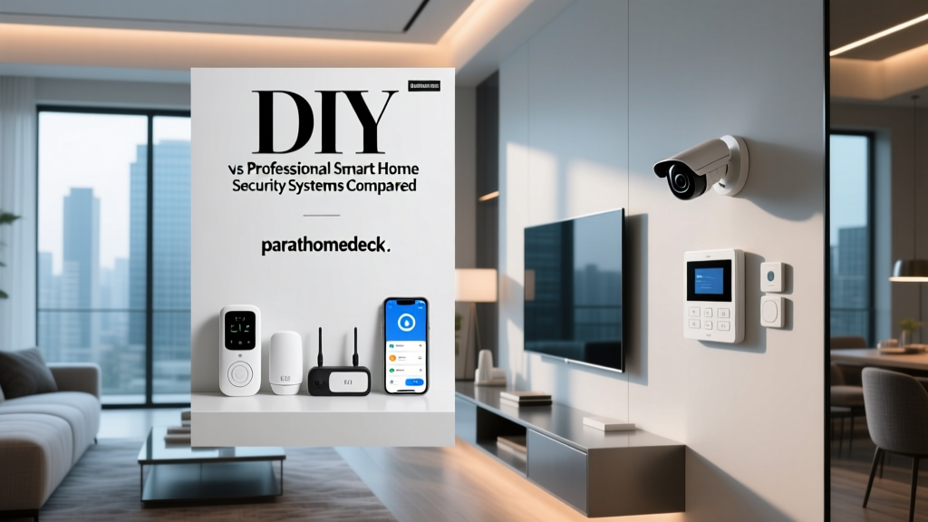 DIY vs Professional Smart Home Security Systems Compared
