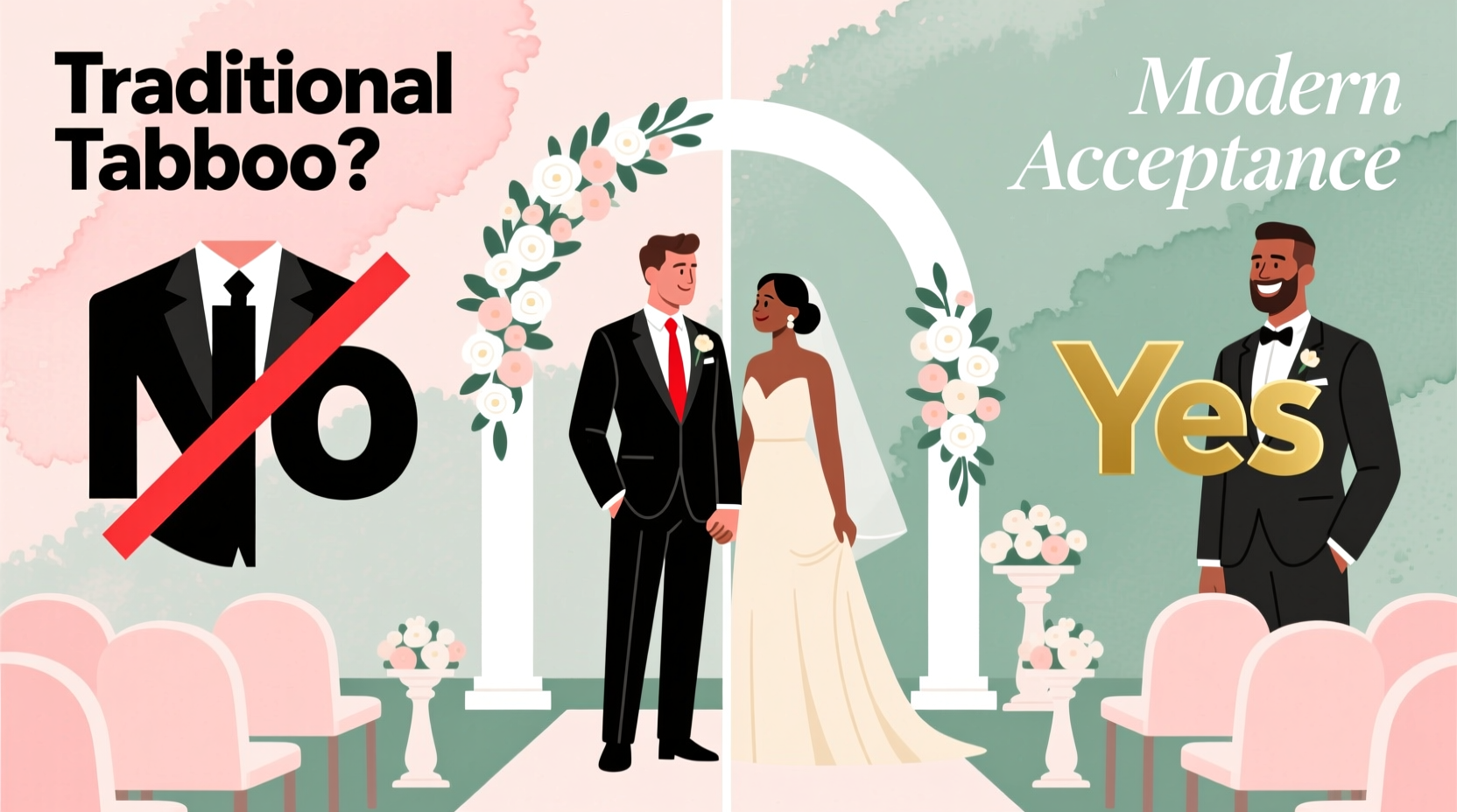 is it bad to wear black to a wedding